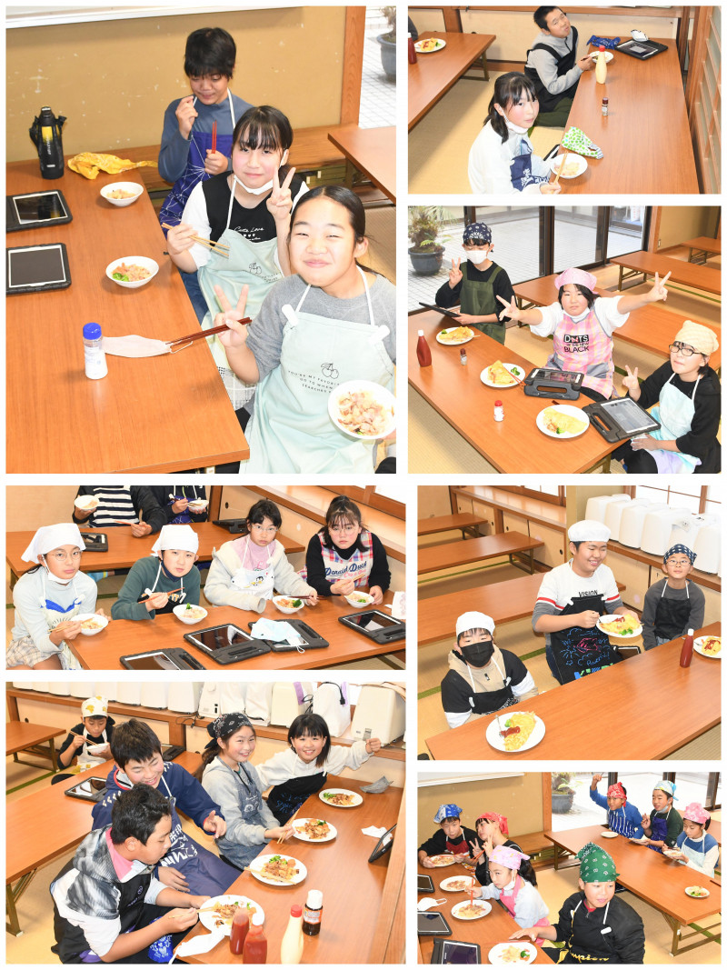 1214 6年生調理実習