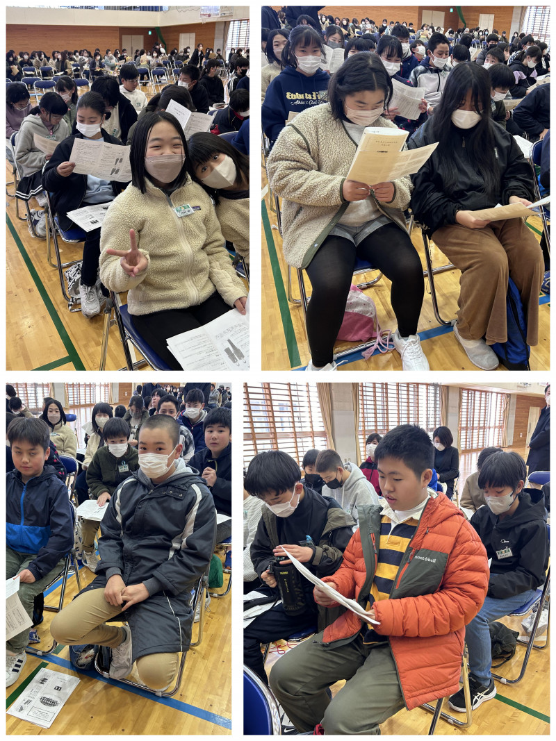 0129 城南中学校見学1
