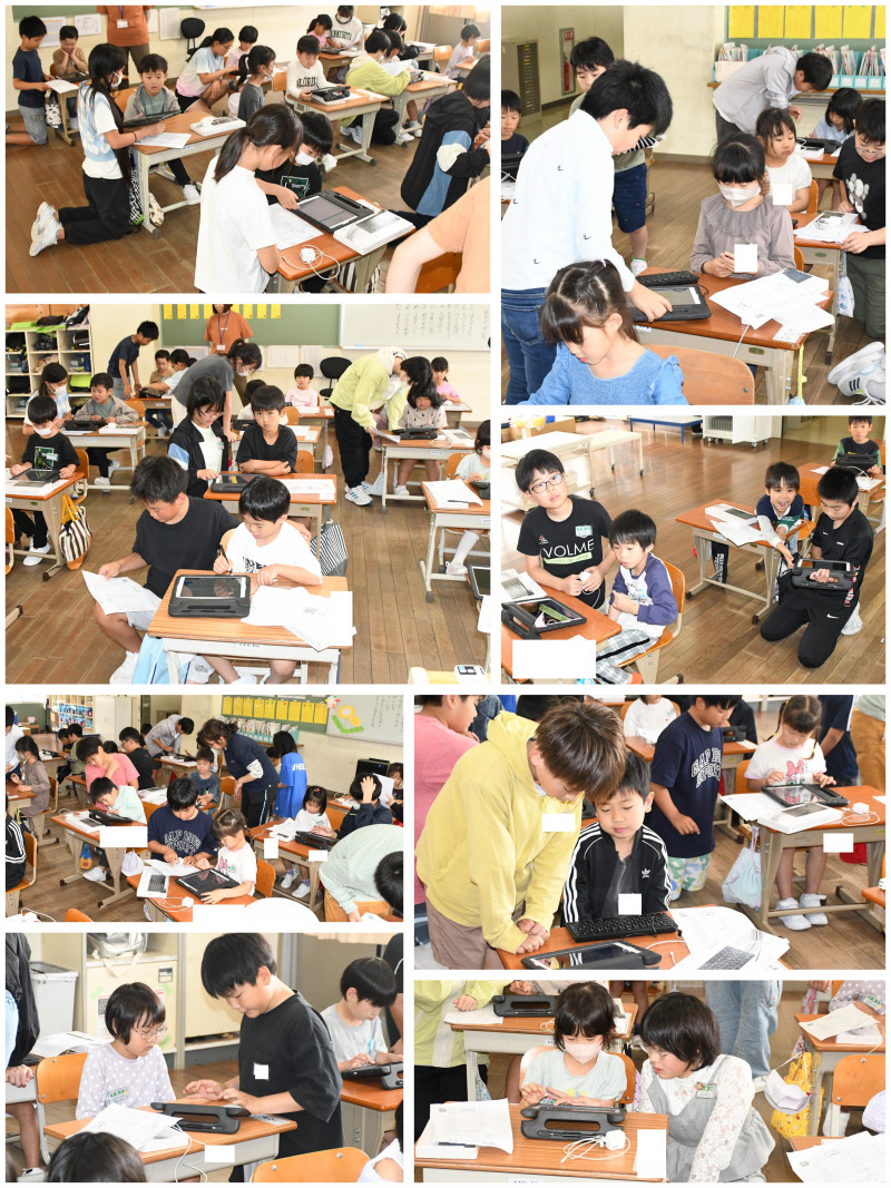 0507 1年生にiPadを・・・