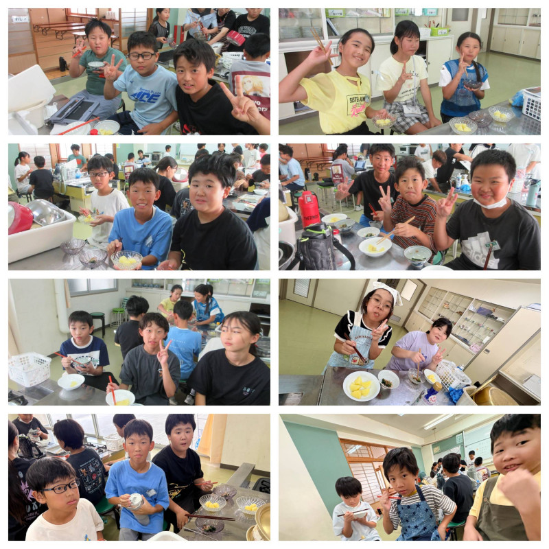 0618 ５年生調理実習３