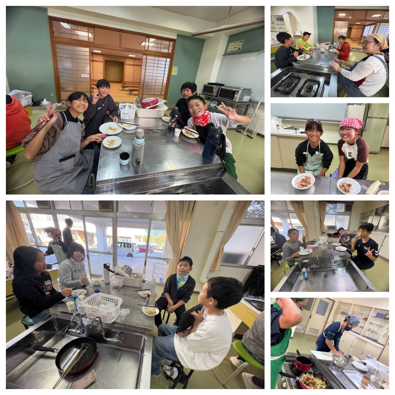 1107 ６－１調理実習２