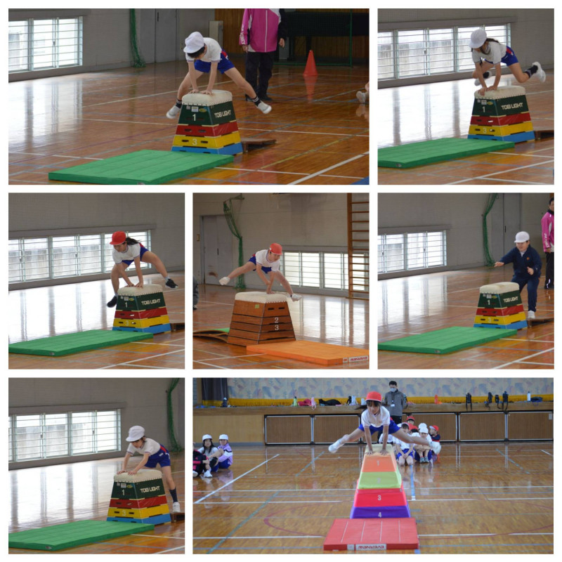 0209 ３年跳び箱